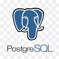 PostgreSQL徽标计算机软件数据库.开放源码图像