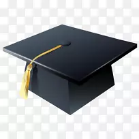 方形学术帽毕业典礼剪贴画-二零一六年毕业帽