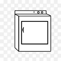 毛巾烘干机洗衣机组合式洗衣机烘干机夹艺术洗衣机剪贴机