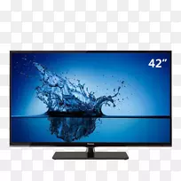背光液晶电视高清电视智能电视支持金属壁液晶电视细长硬体