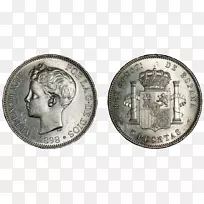 西班牙硬币西班牙帝国西班牙比塞塔货币小硬币的利弊
