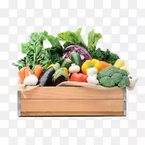 水果蔬菜杂货店食品-蔬菜和水果篮