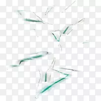 提拉绿碎玻璃