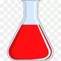 化学实验室烧瓶化学物质夹艺术化学瓶夹