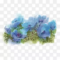 花卉设计插画.花