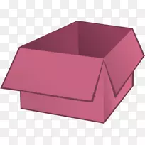 免费内容彩色铅笔剪贴画粉红盒剪贴画