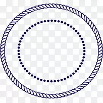 钢丝绳圈夹艺术-绳圈剪贴画