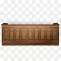 木质木质素柜-无木柜台拉料
