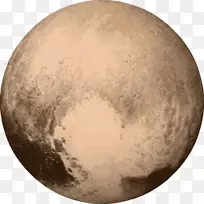 新视野冥王星的心脏夏伦行星-冥王星部分