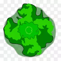树桩植物剪贴画.按数字图表示的棒球位置