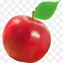 巴巴多斯樱桃辅料水果天然食品-红色美味苹果