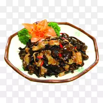 上海菜菜蘑菇食品亚洲榛子猪肉油炸蘑菇
