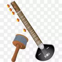 低音吉他乐器吉他复古乐器