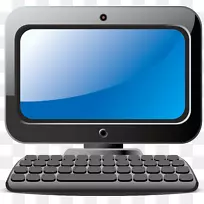 上网本电脑键盘电脑硬件电脑显示器输出装置电脑png材料