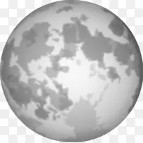满月超级月亮剪贴画-蓝月亮剪贴画