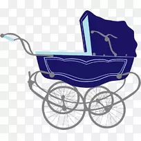 婴儿运输婴儿剪贴画.婴儿车夹板