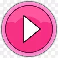 youtube播放按钮电脑图标剪辑艺术剪贴画下一步按钮