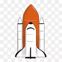 阿波罗计划航天飞机计划阿波罗13号宇宙飞船剪辑艺术-太空卡通剪贴画