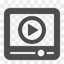 计算机图标youtube视频剪辑视频播放器剪贴画youtube视频播放器图标
