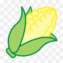 玉米上的玉米糖果玉米甜玉米剪贴画