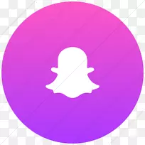 社交媒体电脑图标Snapchat剪贴画-Snapchat剪贴画