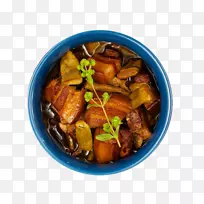 薄荷红烧猪肚亚洲菜菲律宾阿多博料理-猪肉竹笋