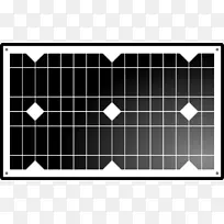 太阳能电池板太阳能电池剪贴画面板剪贴画