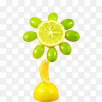 柠檬橙-柠檬花设计