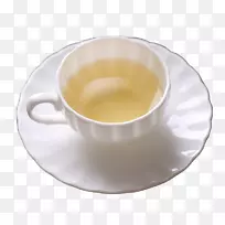 茶咖啡杯古巴浓咖啡新鲜柠檬茶碗