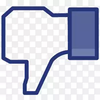 Facebook喜欢按钮剪贴画-没有住宅剪贴画