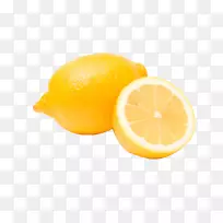 柠檬果黄切柠檬黄