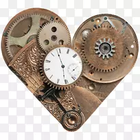 时钟齿轮主弹簧-机械心脏
