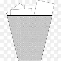 结构区域图案-卡通垃圾桶