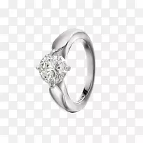 宝格丽订婚戒指新娘结婚戒指-美丽的钻石戒指销售宣传材料