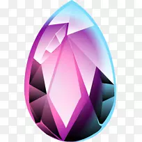 钻石宝石-彩色钻石晶体