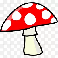 蘑菇免费内容剪辑艺术-蟾蜍图片