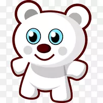大熊猫熊可爱的剪贴画-土坯剪贴画