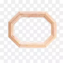 长方形木-艺术钻石框架