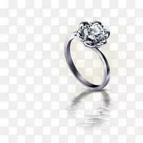 结婚戒指求婚钻石珠宝结婚爱情