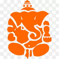 Shiva Siddhivinayak寺，孟买甘尼萨印度教剪贴画-甘尼萨剪贴画