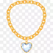链金项链魅力和吊坠珠宝.钻石戒指珠宝载体材料
