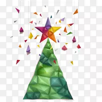 纸圣诞树折纸-折纸圣诞树