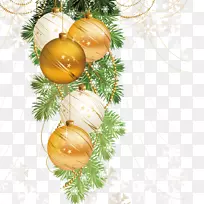 圣诞装饰-圣诞卡片雪花-圣诞树