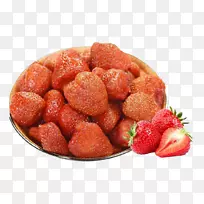 松鼠Aedmaasikas零食干果脯-美味草莓干