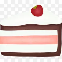 奶昔草莓奶油蛋糕巧克力蛋糕