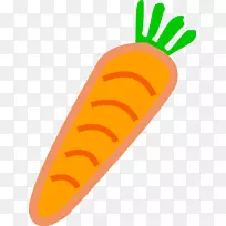 胡萝卜蔬菜食品橙色剪贴画胡萝卜背景剪贴画