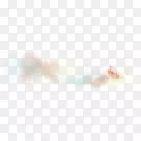 阳光指白色天空桌面壁纸-雾PNG透明图像