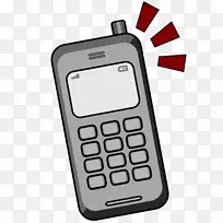 电话免费内容铃声剪辑艺术-移动剪贴画