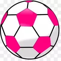 足球电脑图标剪贴画-女孩足球剪贴画
