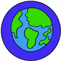 地球绘画免费内容剪贴画-健康家庭剪贴画